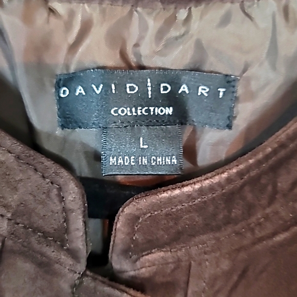 David Dart Jackets & Coats David Dart Brown Suede Large Jacket